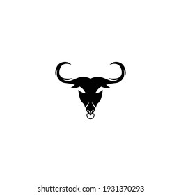 BULL Horn Logo Template vector icon illustration design