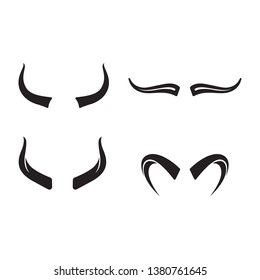 Bull Horn Logo Vector