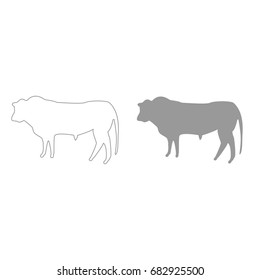 Bull icon .