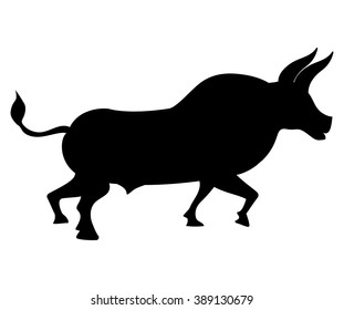 bull icon design 