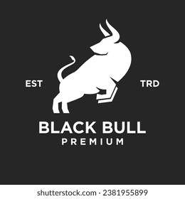 Bull icon design illustration template
