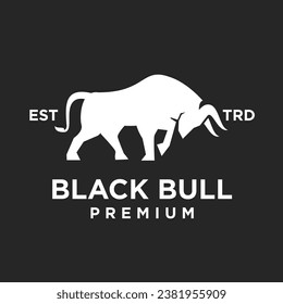Bull icon design illustration template