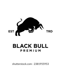 Bull icon design illustration template
