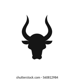 bull icon illustration isolated vector sign symbol