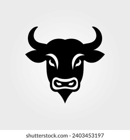 Bull icon - Simple Vector Illustration
