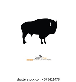 bull icon.vector illustration.