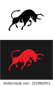 Bull illustrations for any purpose