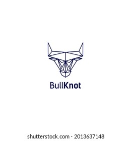 Bull Knot logo
simple and clean design