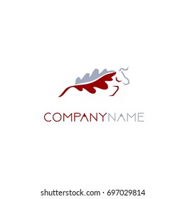 Bull leave logo