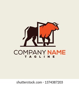 bull logo design