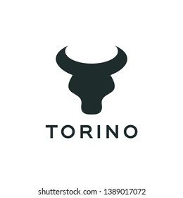 Bull logo design concept. Universal bull logo.