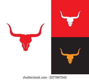 bull logo  design eps format