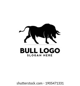 Bull Logo Design Illustration Modern Vector Stock Vector (Royalty Free ...