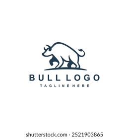 Diseño del logotipo del toro, diseño del logotipo de OX