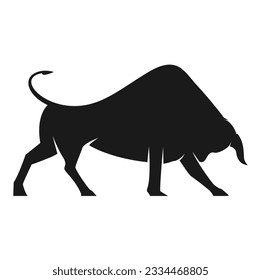 Bull Logo Design template vector.