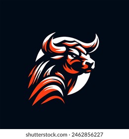 bull logo design vector ideas