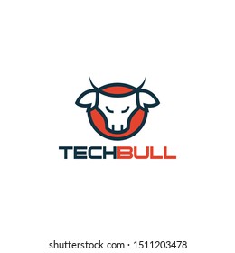 The Bull Logo Design Vector Template