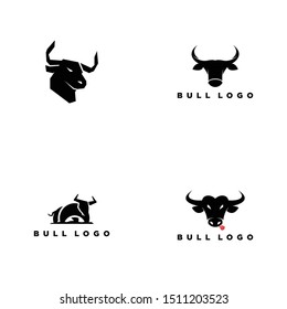The Bull Logo Design Vector Template