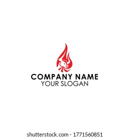 Bull logo with fire on the horns. Angus icon. Taurus illustration design. Cow head mascot. Steakhouse, bbq or grill logotype. Suitable for ranch, steakhouse, restaurants, farms, meat and cattle.