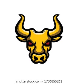 bull logo, games, logo esport, sports