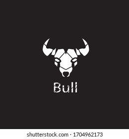 Bull. bull logo. bull icon