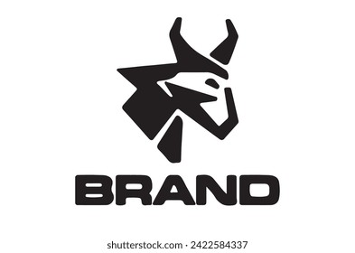 Bull Logo icon vector design template 