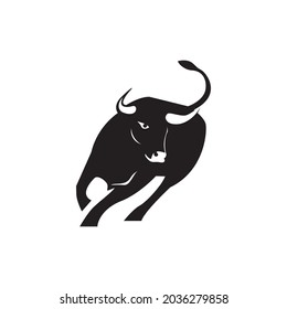 bull logo illustration vector design