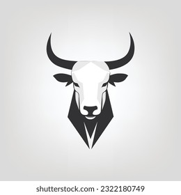 Bullen-Logo, Marke, Symbol, Vektorgrafik