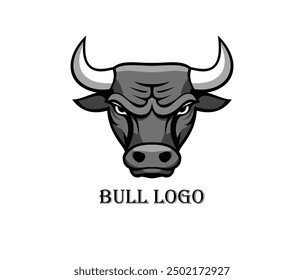 bull logo, taurus logo, horned logo, bull head, logos