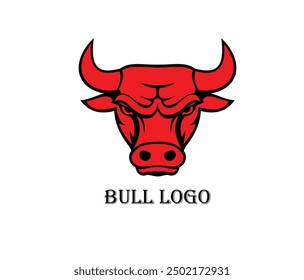 bull logo, taurus logo, horned logo, bull head, logos