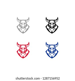 bull logo template