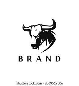 bull logo template cool logo and ready to use