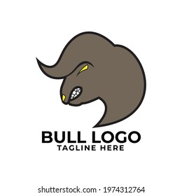 bull logo template. suitable for club logos