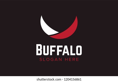 Bull Logo Template vector. Horn logo vector