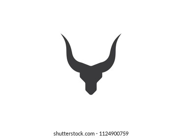 Bull Logo Template vector icon illustration