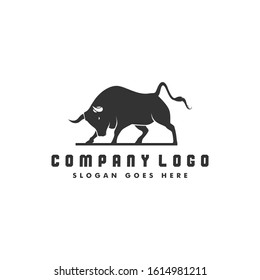 Bull Logo Template vector Illustration