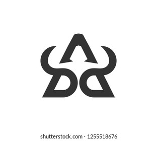 A bull logo vector