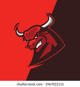 bull logo - vector file