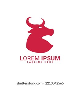bull logo vector illustrator design