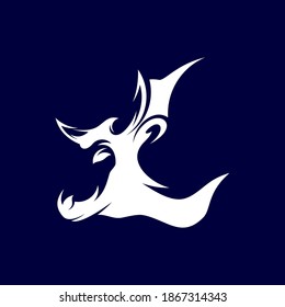 Bull logo vector template, Creative Bull logo design concepts, icon symbol, illustration