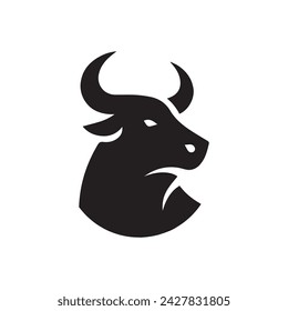 bull logo vector template, bull logo vector elements, bull vector illustration