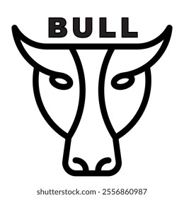 bull logo vector template, bull logo vector elements, bull vector illustration