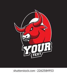 bull logo vector for you