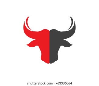 Bull logos Template symbols