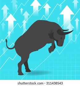 9,131 Bull and bear graph Images, Stock Photos & Vectors | Shutterstock