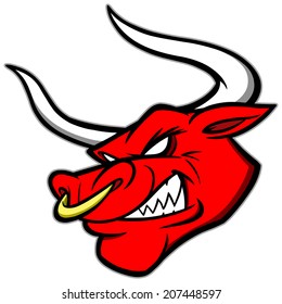 Bull Mascot