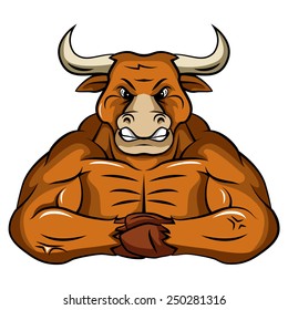 Bull Mascot 