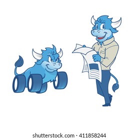 Bull Mascot