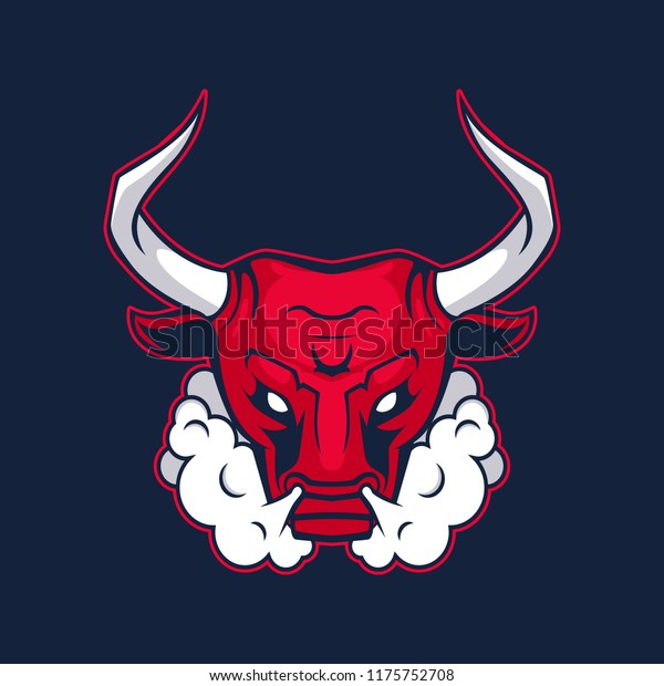 Bull Mascot Sport Teams Bull Logo Stock Vector (Royalty Free ...