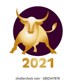 bull metal symbol of the year